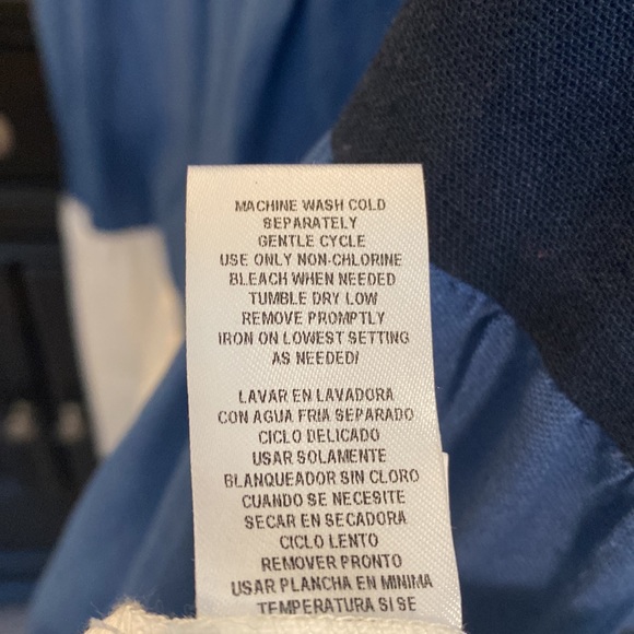 Tri- Color Linen Dress - Picture 4 of 7